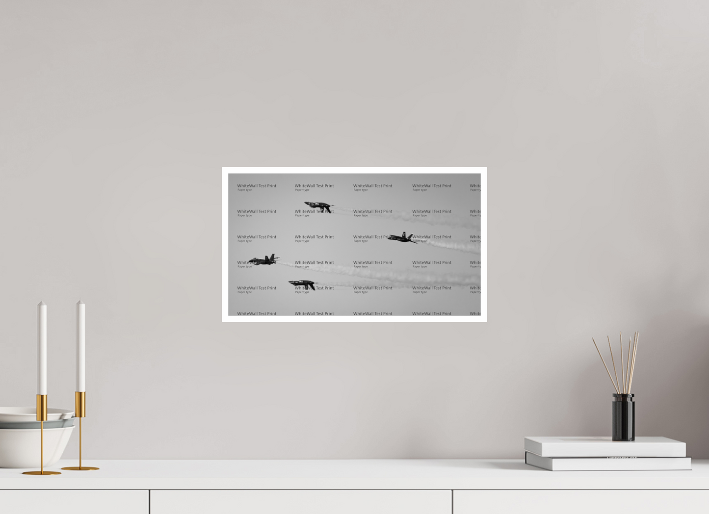 16 x 9″, Photo Print On Ilford Baryta Paper Blue Angels #7