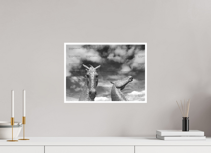 16.8 x 12″, Photo Print On Ilford Baryta Paper Kelpies