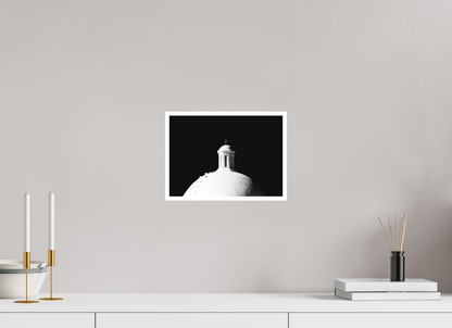 11.2 x 8″, Ilford B&W Photo Print Under Acrylic Glass Mission San Jose de Tumacacori #1