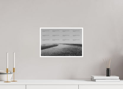 15 x 10″, Photo Print On Ilford Baryta Paper It Runs to the Sea
