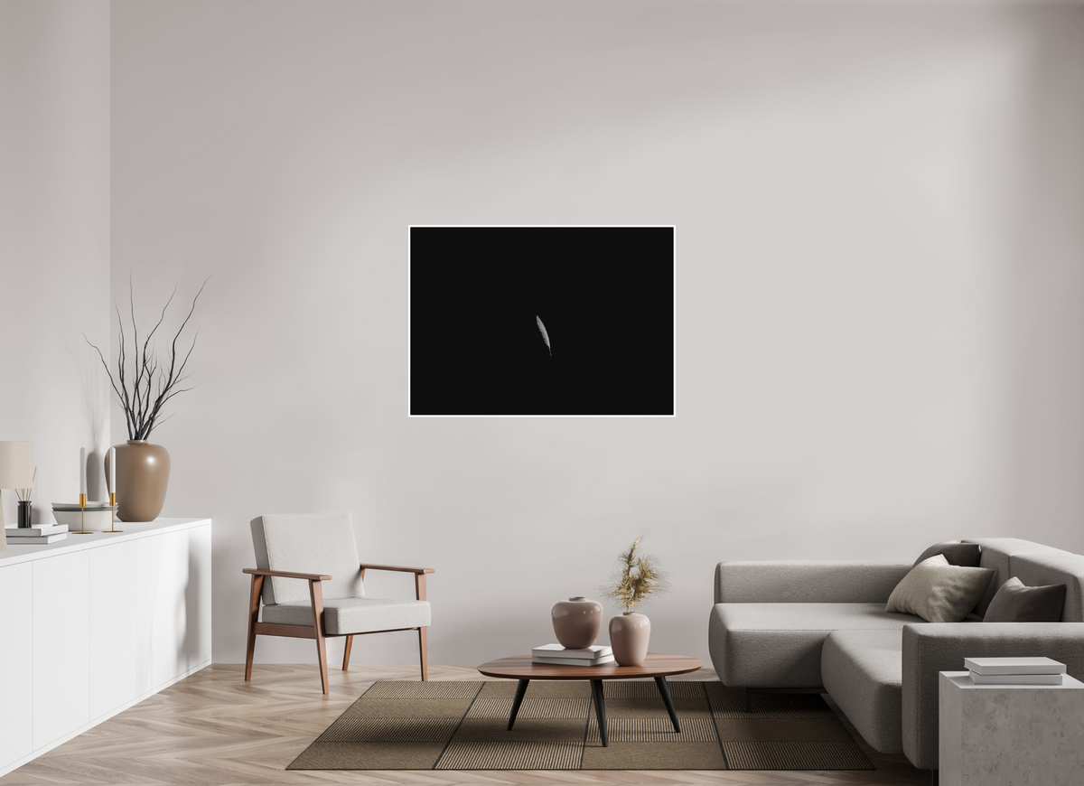 50.4 x 36″, Fine Art Print Float Like a Feather