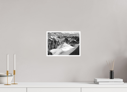 11.2 x 8″, Fine Art Print on Smooth Paper Aiguille du Midi #4