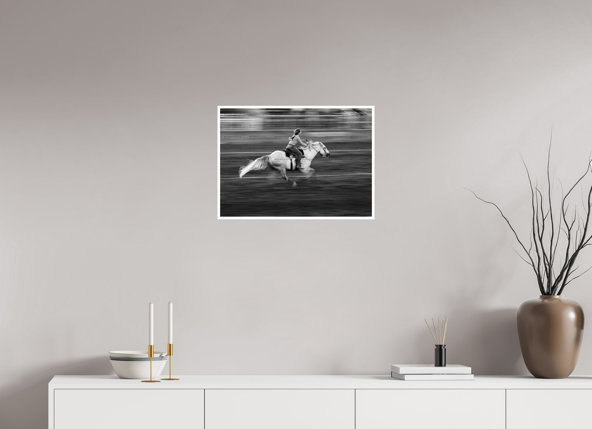 22.4 x 16″, Photo Print On Ilford Baryta Paper Giddyup