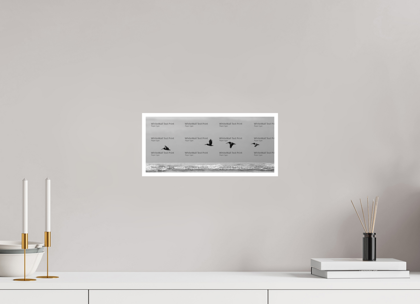 13.7 x 6″, Fine Art Print Follow the Leader