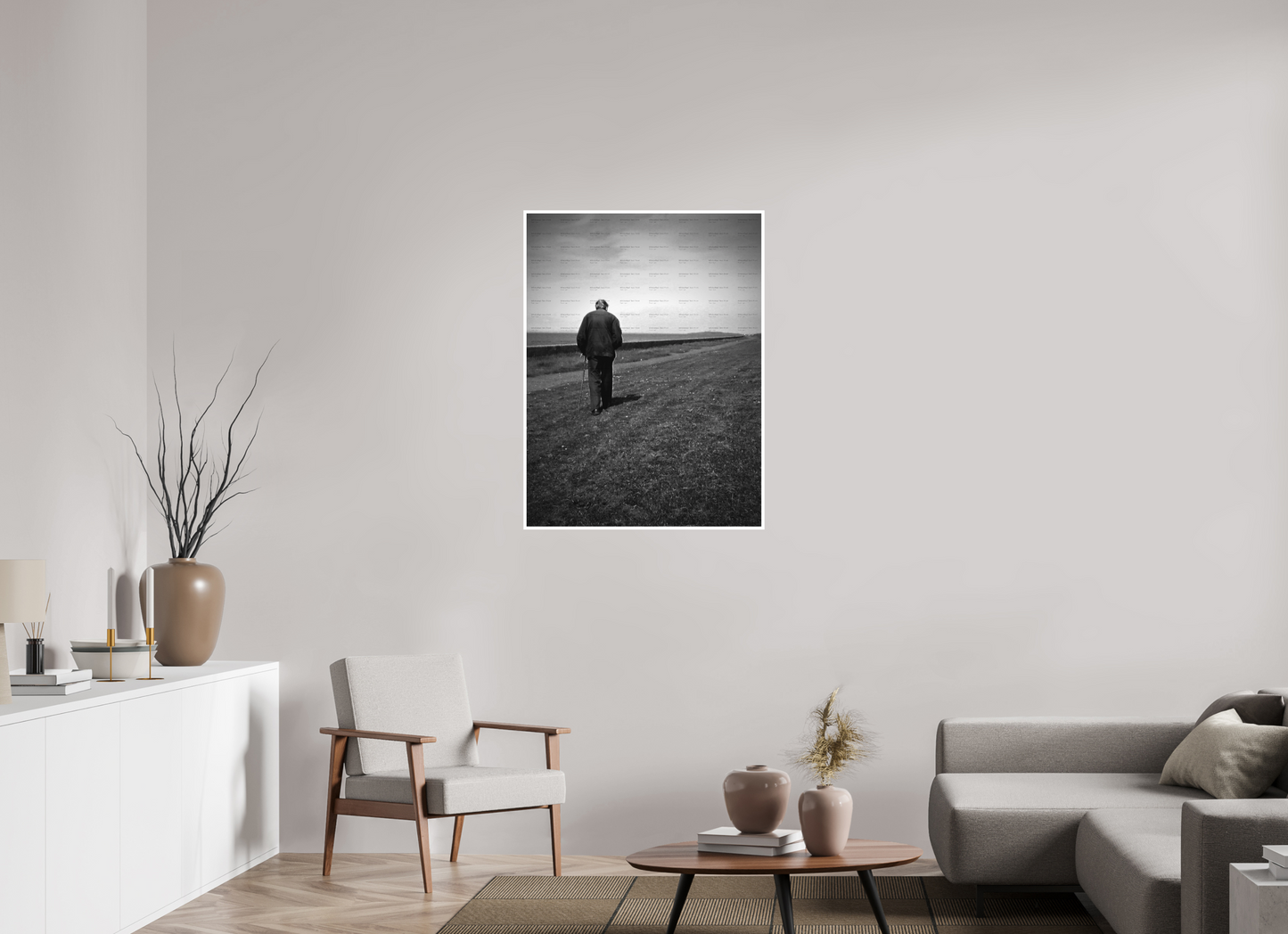 30 x 40″, Fine Art Print on Smooth Paper Old Man