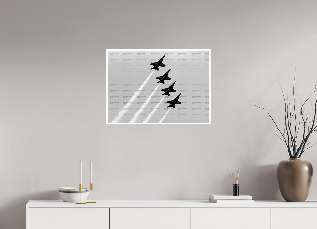 28 x 20″, Photo Print On Ilford Baryta Paper Blue Angels #12