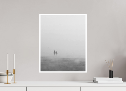 16 x 20″, Ilford B&W Photo Print Under Acrylic Glass Swallowed by the Mist