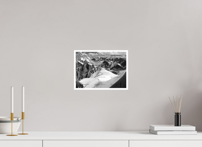 11.2 x 8″, Photo Print On Ilford Baryta Paper Aiguille du Midi #4