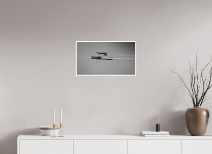 24 x 13.5″, Ilford B&W Photo Print Under Acrylic Glass Blue Angels #6