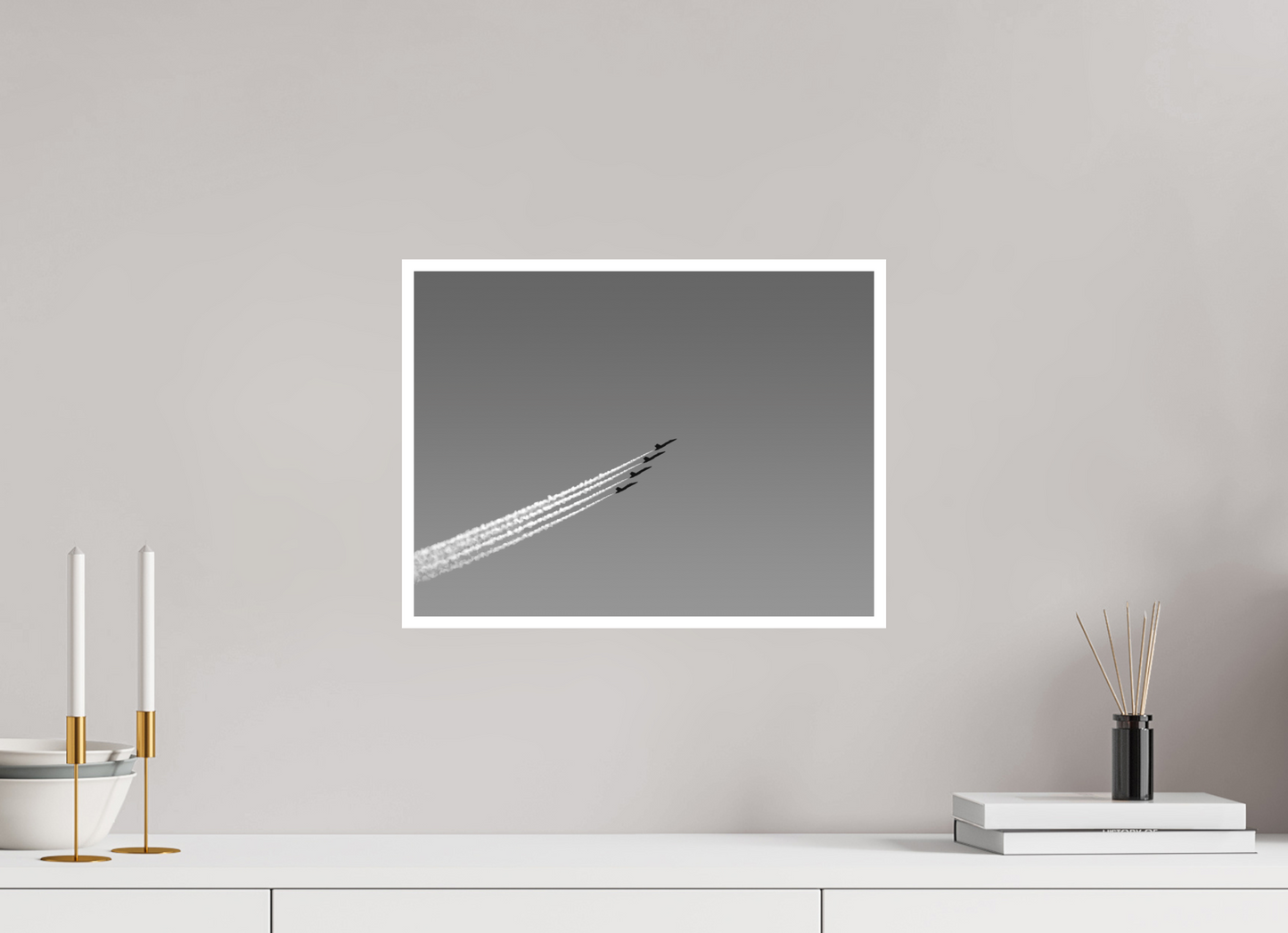 16 x 12″, Ilford B&W Photo Print Under Acrylic Glass Blue Angels #5