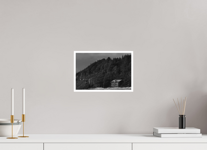 12 x 8″, Ilford B&W Photo Print Under Acrylic Glass PNW Landscape #8