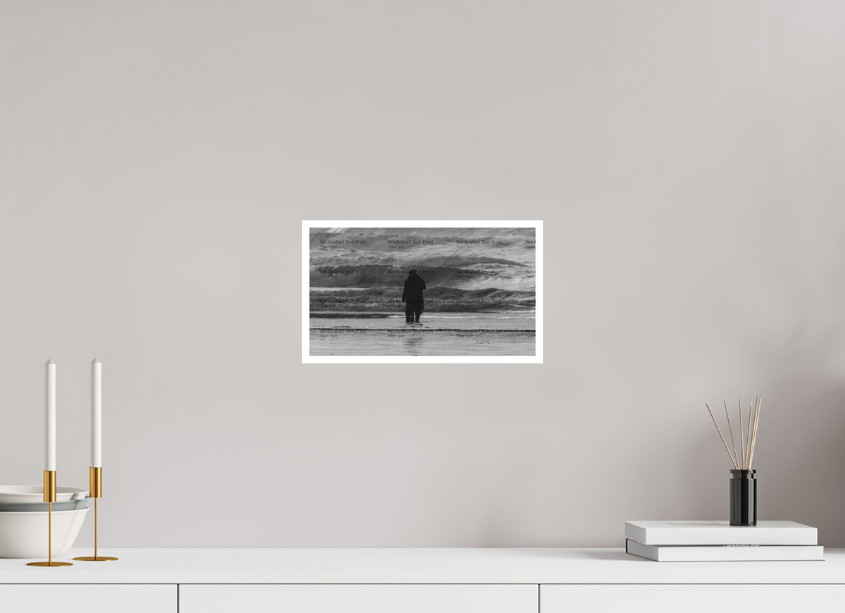 12 x 6.8″, Fine Art Print Fisherman