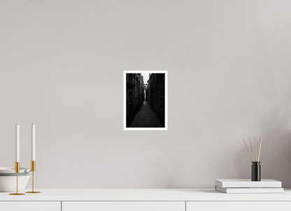 6 x 8.4″, Photo Print On Ilford Baryta Paper Anchor Close, Edinburgh