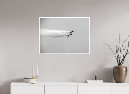 33.6 x 24″, Ilford B&W Photo Print Under Acrylic Glass Blue Angels #4