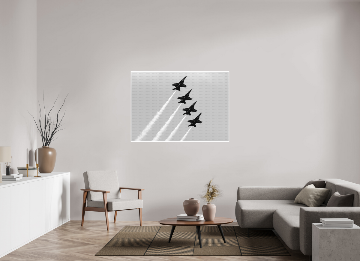 56 x 40″, Fine Art Print Blue Angels #12