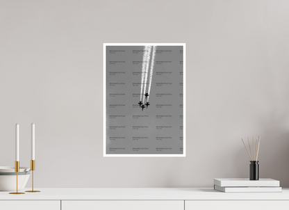 12 x 16.8″, Fine Art Print on Smooth Paper Blue Angels #1