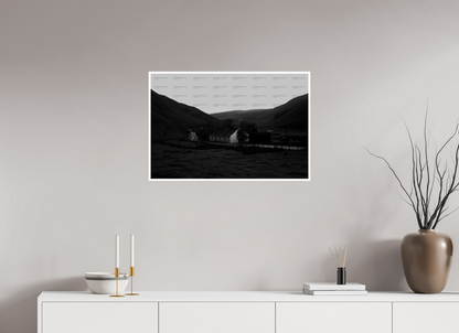 30 x 20″, Photo Print On Ilford Baryta Paper Dalveen Pass Cottage