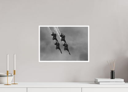 16.8 x 12″, Ilford B&W Photo Print Under Acrylic Glass Blue Angels #8