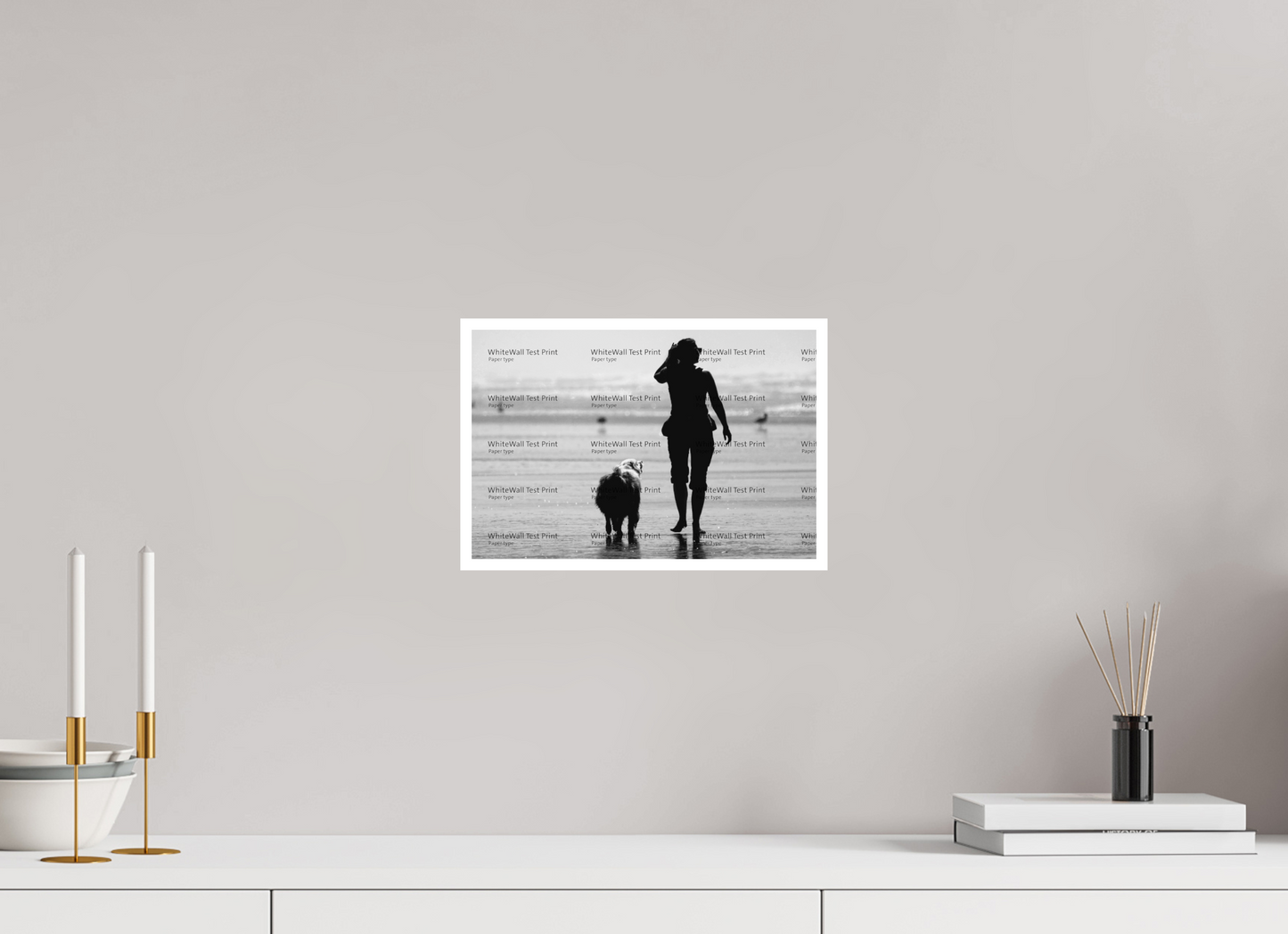 12 x 8″, Fine Art Print Companions at the Beach