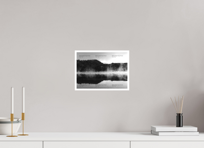 11.2 x 8″, Fine Art Print on Smooth Paper Yellowstone Hot Springs