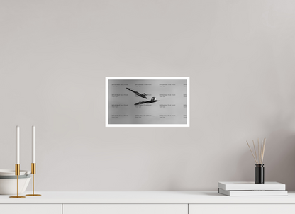 12 x 6.8″, Photo Print On Ilford Baryta Paper Blue Angels #11