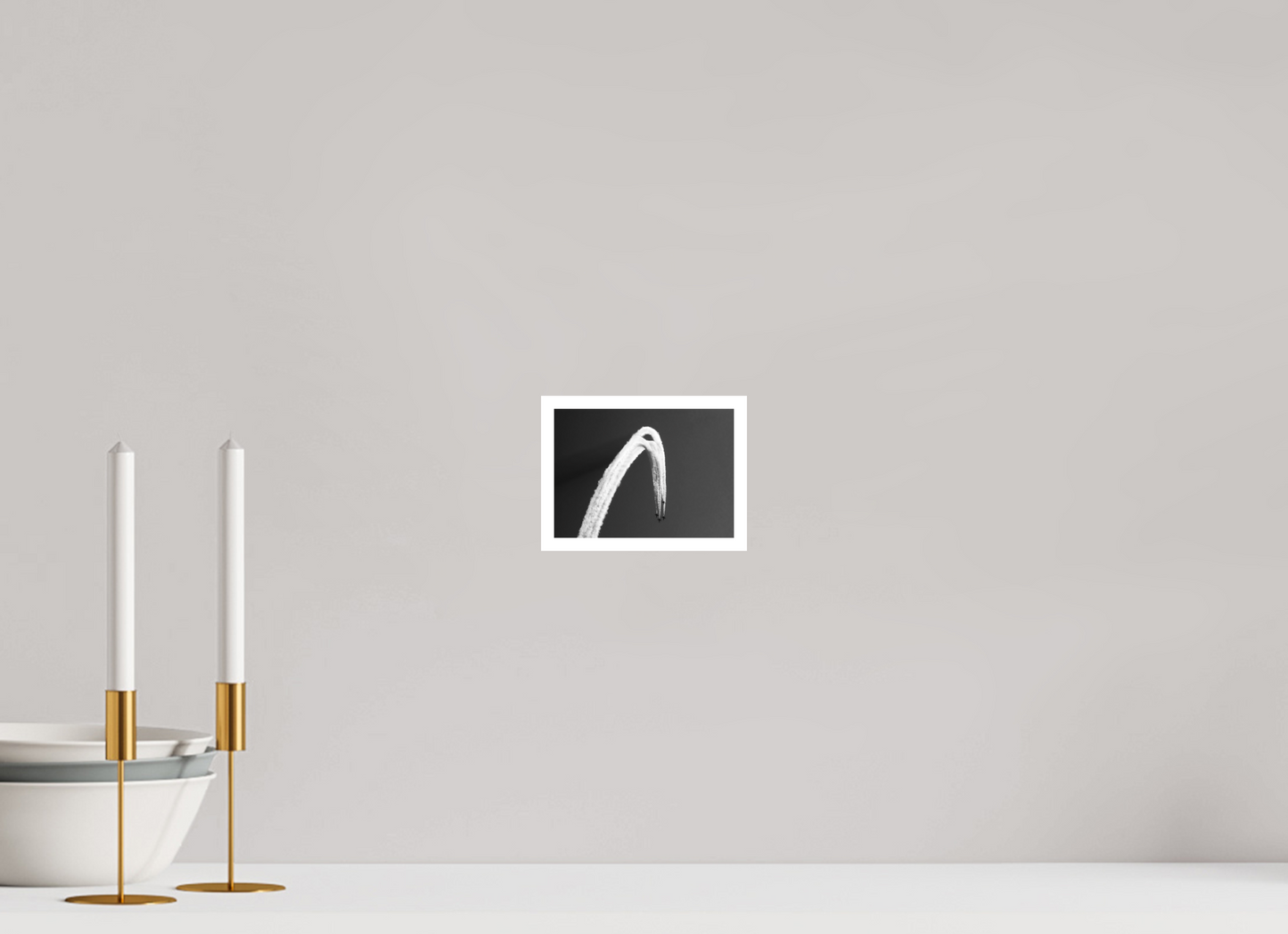 5.6 x 4″, Ilford B&W Photo Print Under Acrylic Glass Blue Angels #2