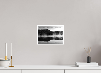 11.2 x 8″, Photo Print On Ilford Baryta Paper Yellowstone Hot Springs