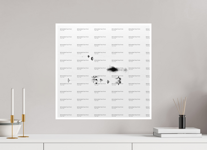 20 x 20″, Fine Art Print on Smooth Paper The Gathering