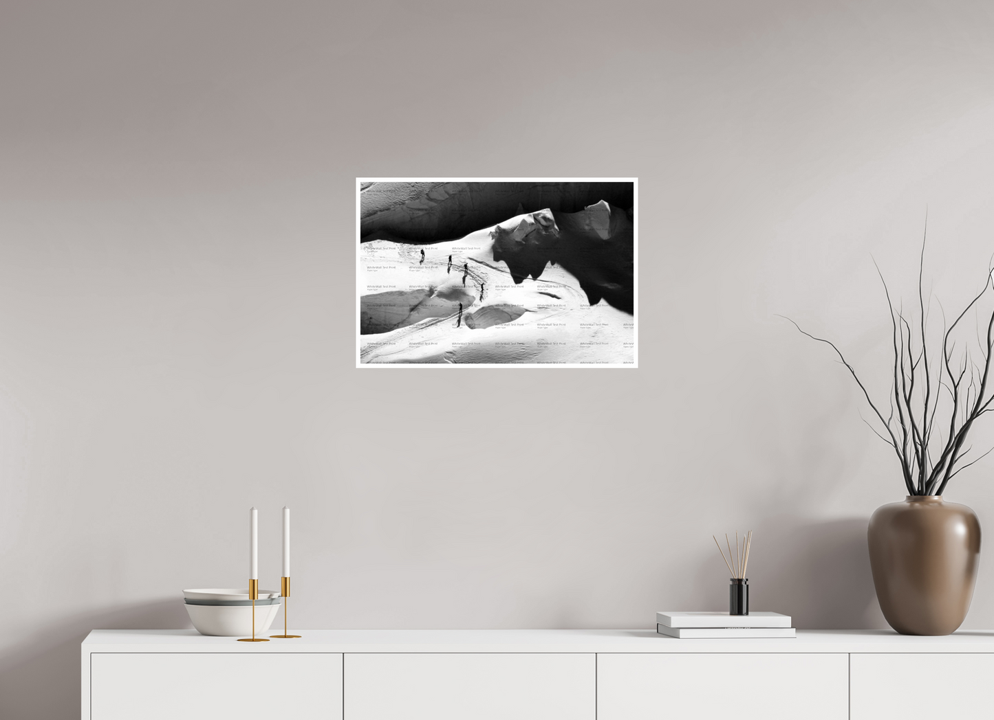 24 x 16″, Photo Print On Ilford Baryta Paper Aiguille du Midi #3