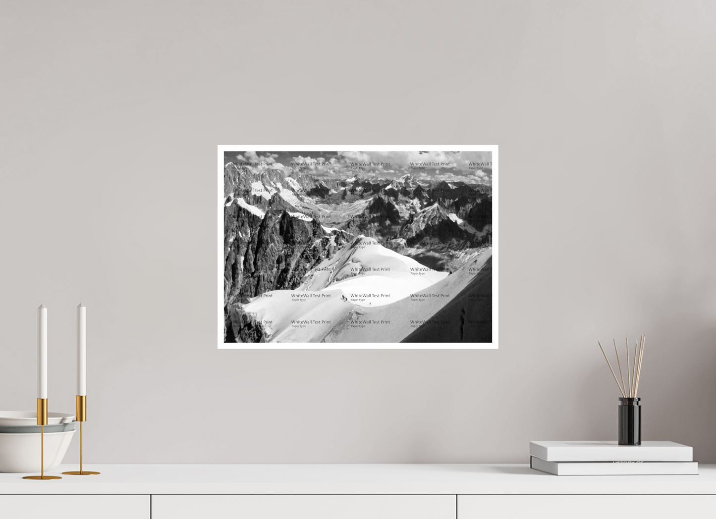16.8 x 12″, Photo Print On Ilford Baryta Paper Aiguille du Midi #4