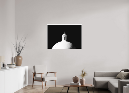 43.4 x 31″, Ilford B&W Photo Print Under Acrylic Glass Mission San Jose de Tumacacori #1