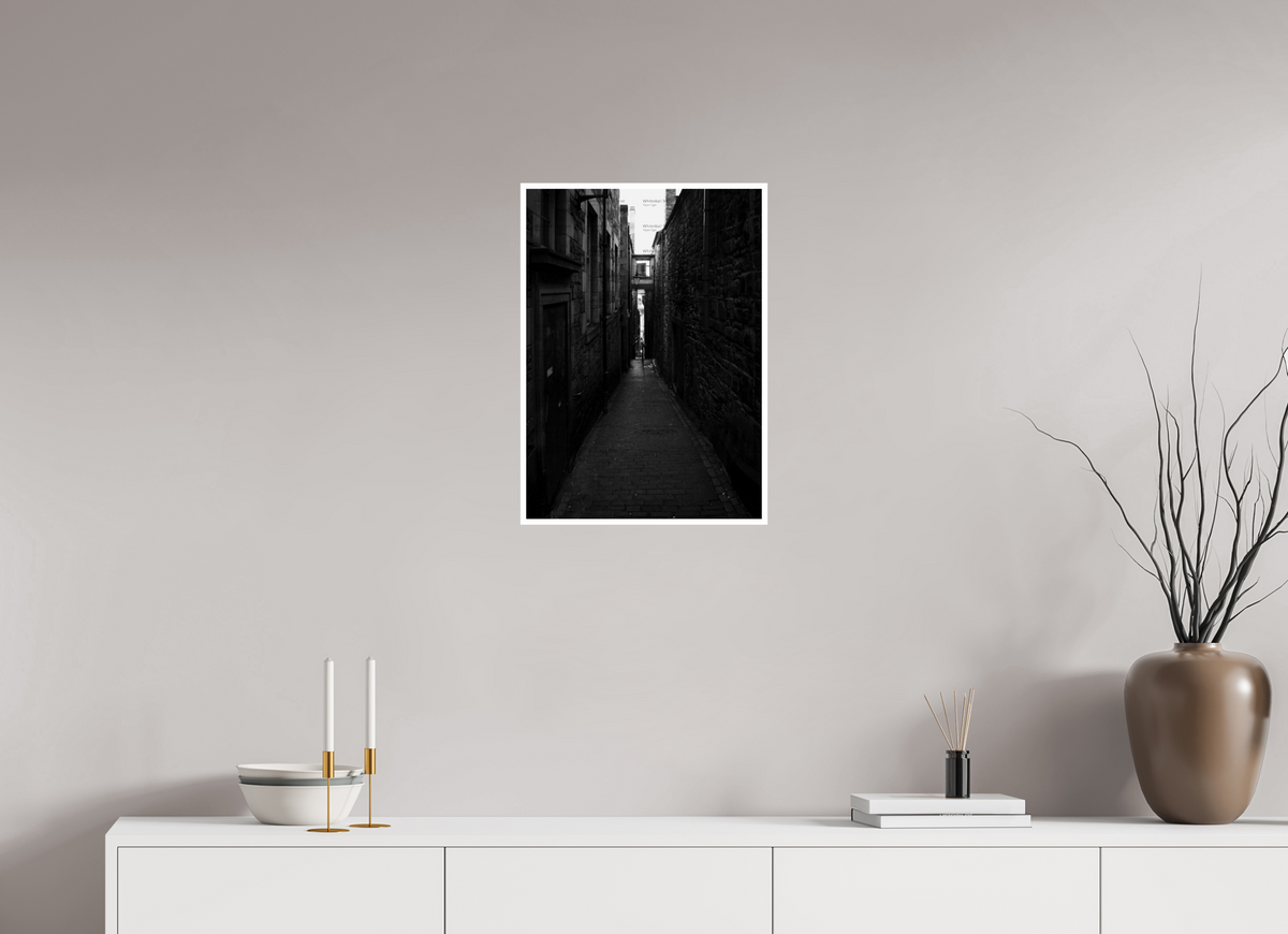 16 x 22.4″, Photo Print On Ilford Baryta Paper Anchor Close, Edinburgh